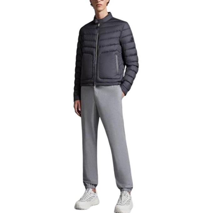 moncler maurienne stand collar short down jacket